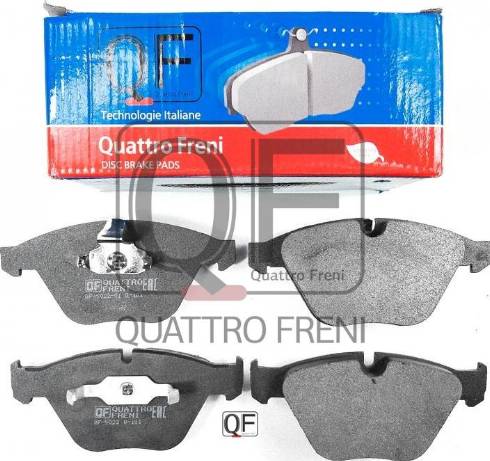 Quattro Freni QF502200 - Bremžu uzliku kompl., Disku bremzes autodraugiem.lv