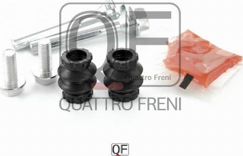 Quattro Freni QF51F00018 - Virzītājčaulu komplekts, Bremžu suports autodraugiem.lv