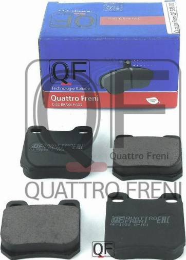 Quattro Freni QF53800 - Bremžu uzliku kompl., Disku bremzes autodraugiem.lv