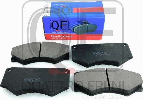 Quattro Freni QF52000 - Bremžu uzliku kompl., Disku bremzes autodraugiem.lv