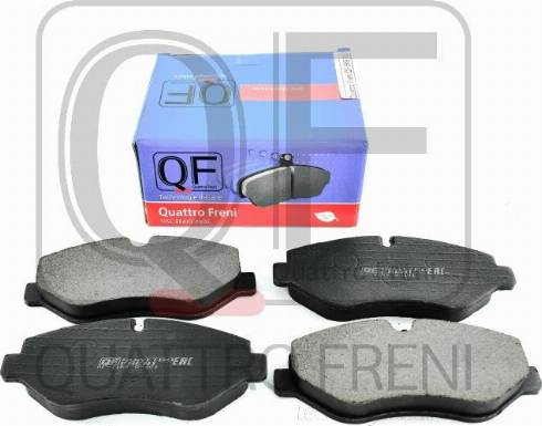Quattro Freni QF66900 - Bremžu uzliku kompl., Disku bremzes autodraugiem.lv