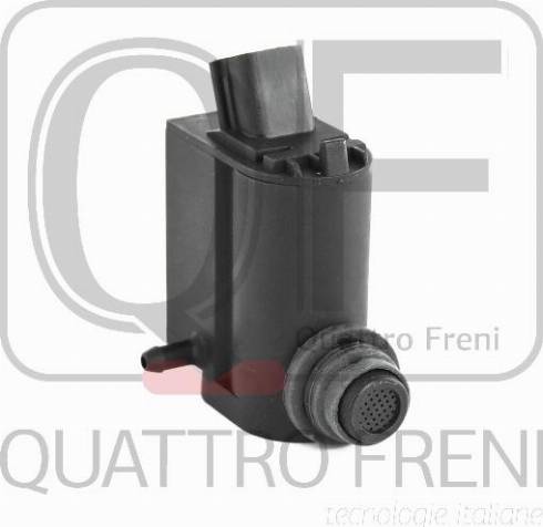 Quattro Freni QF00N00011 - Ūdenssūknis, Stiklu tīrīšanas sistēma autodraugiem.lv