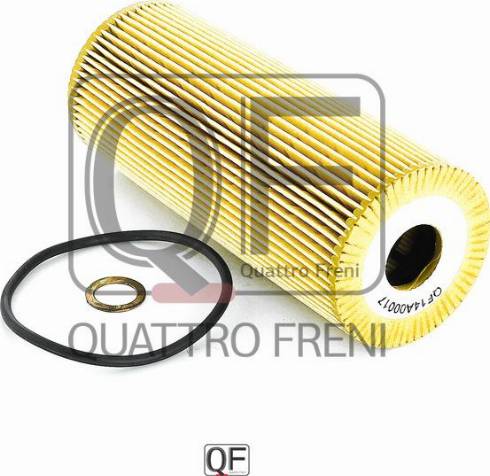 Quattro Freni QF14A00017 - Eļļas filtrs autodraugiem.lv