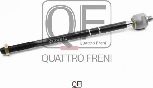 Quattro Freni QF13E00168 - Aksiālais šarnīrs, Stūres šķērsstiepnis autodraugiem.lv