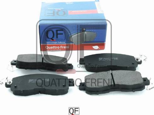 Quattro Freni QF85602 - Bremžu uzliku kompl., Disku bremzes autodraugiem.lv