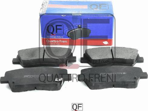 Quattro Freni QF87502 - Bremžu uzliku kompl., Disku bremzes autodraugiem.lv