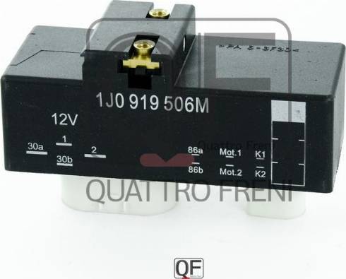 Quattro Freni QF25A00062 - Vadības bloks, Elektroventilators (Motora dzesēšana) autodraugiem.lv