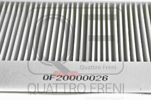 Quattro Freni QF20Q00026 - Filtrs, Salona telpas gaiss autodraugiem.lv
