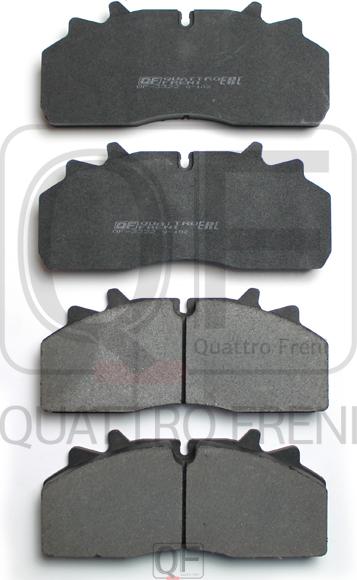 Quattro Freni QF221250 - Bremžu uzliku kompl., Disku bremzes autodraugiem.lv