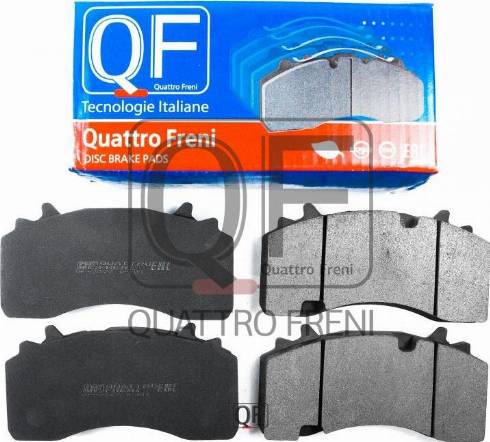Quattro Freni QF72700 - Bremžu uzliku kompl., Disku bremzes autodraugiem.lv