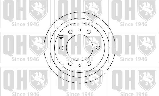 Quinton Hazell BDC4943 - Bremžu diski autodraugiem.lv