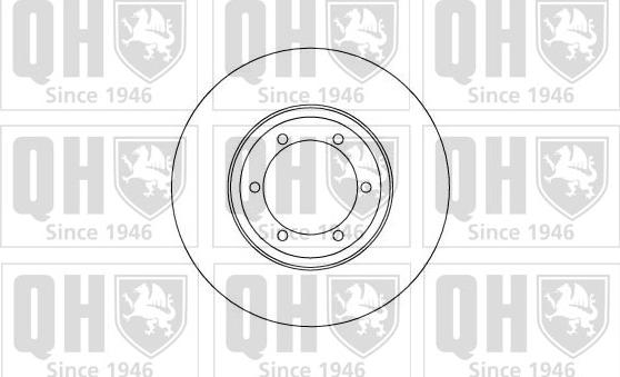 Quinton Hazell BDC4956 - Bremžu diski autodraugiem.lv