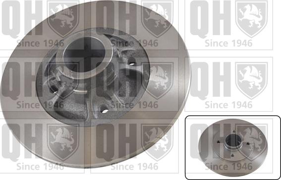 Quinton Hazell BDC4402 - Bremžu diski autodraugiem.lv