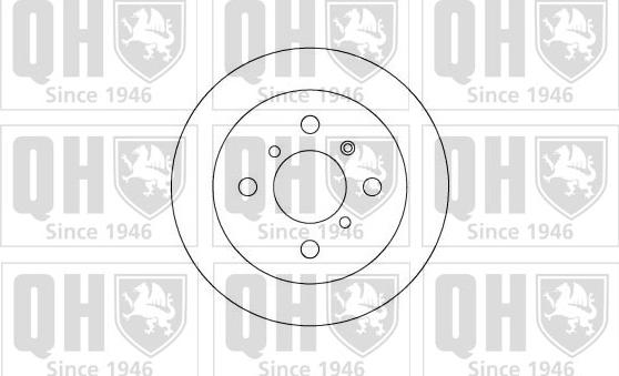 Quinton Hazell BDC4595 - Bremžu diski autodraugiem.lv