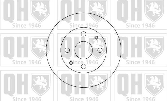 Quinton Hazell BDC4593 - Bremžu diski autodraugiem.lv