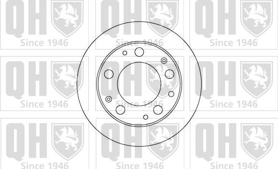 Quinton Hazell BDC4509 - Bremžu diski autodraugiem.lv