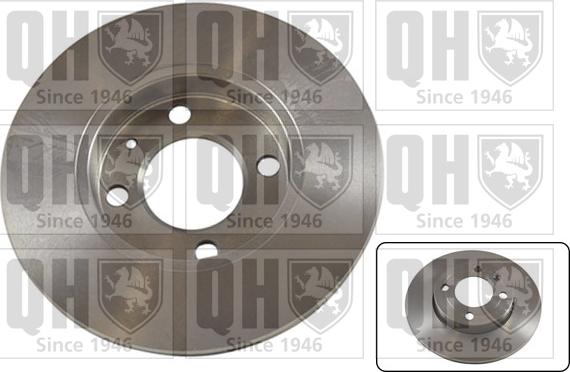 Quinton Hazell BDC4503 - Bremžu diski autodraugiem.lv