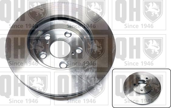 Quinton Hazell BDC4588 - Bremžu diski autodraugiem.lv