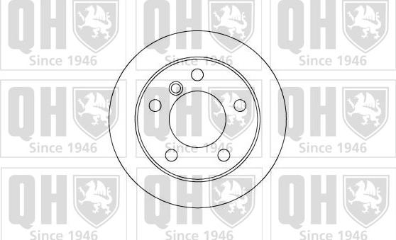 Quinton Hazell BDC4535 - Bremžu diski autodraugiem.lv