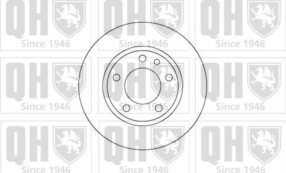 Quinton Hazell BDC4521 - Bremžu diski autodraugiem.lv