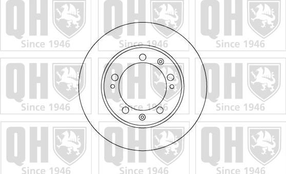 Quinton Hazell BDC4148 - Bremžu diski autodraugiem.lv