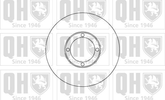 Quinton Hazell BDC4863 - Bremžu diski autodraugiem.lv