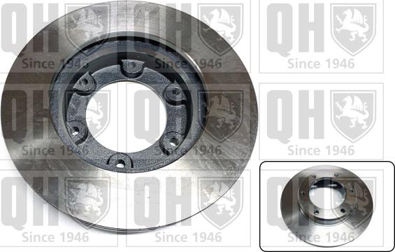 Quinton Hazell BDC4802 - Bremžu diski autodraugiem.lv