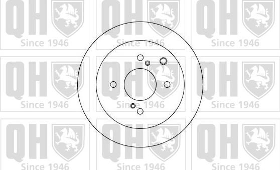 Quinton Hazell BDC4831 - Bremžu diski autodraugiem.lv