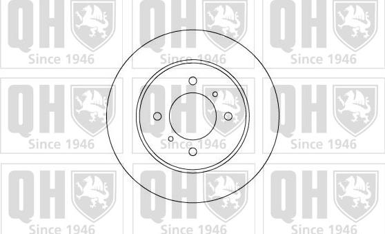 Quinton Hazell BDC4879 - Bremžu diski autodraugiem.lv