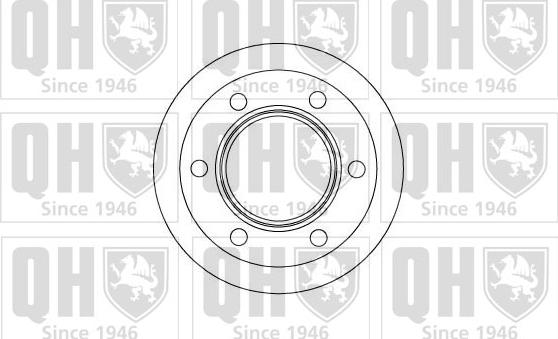 Quinton Hazell BDC4311 - Bremžu diski autodraugiem.lv