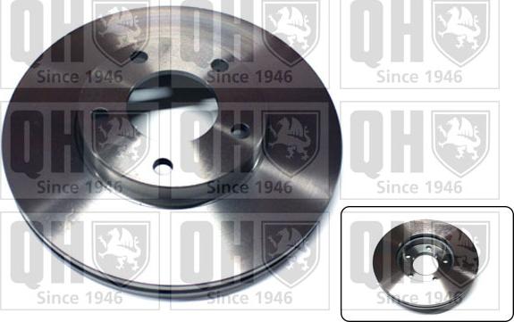 Quinton Hazell BDC5490 - Bremžu diski autodraugiem.lv