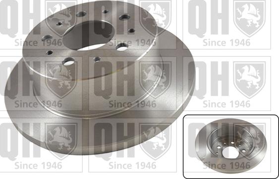 Quinton Hazell BDC5592 - Bremžu diski autodraugiem.lv