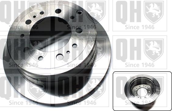 Quinton Hazell BDC5658 - Bremžu diski autodraugiem.lv