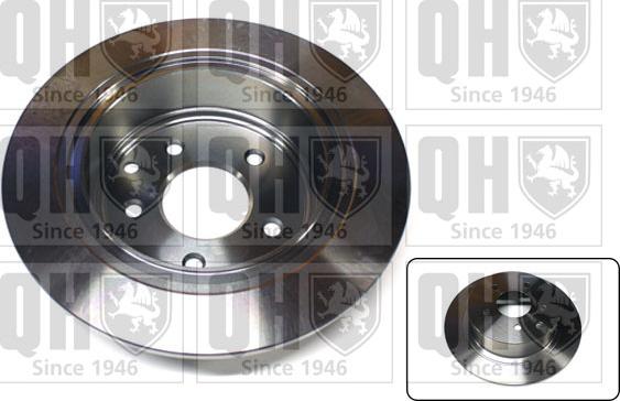 Quinton Hazell BDC5607 - Bremžu diski autodraugiem.lv