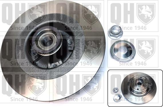 Quinton Hazell BDC5616 - Bremžu diski autodraugiem.lv