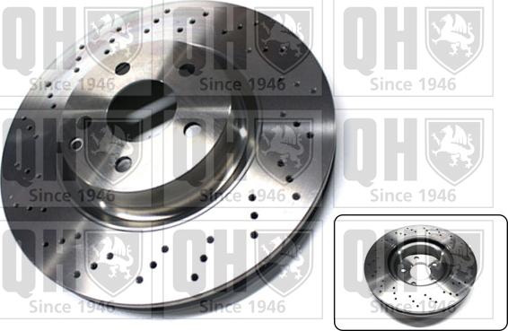 Quinton Hazell BDC5638 - Bremžu diski autodraugiem.lv