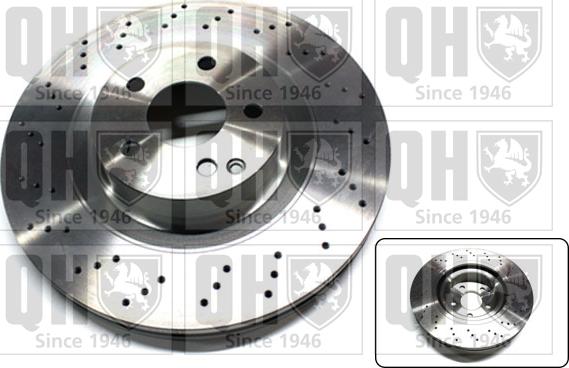 Quinton Hazell BDC5637 - Bremžu diski autodraugiem.lv