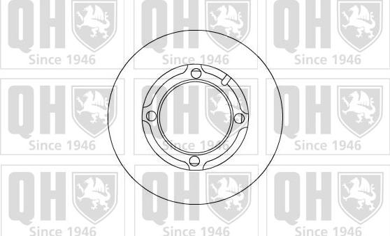 Quinton Hazell BDC5046 - Bremžu diski autodraugiem.lv