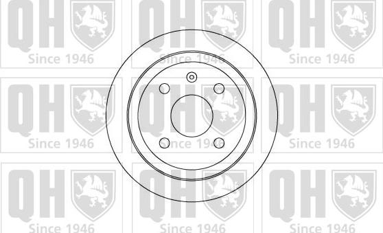 Quinton Hazell BDC5008 - Bremžu diski autodraugiem.lv