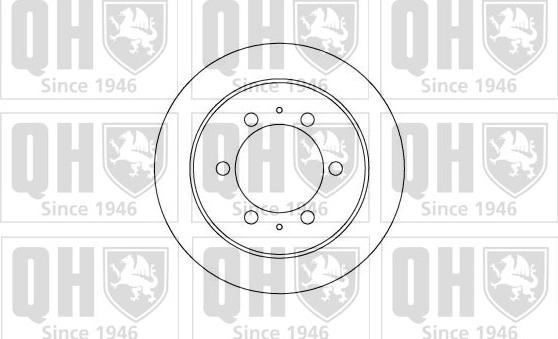Quinton Hazell BDC5109 - Bremžu diski autodraugiem.lv