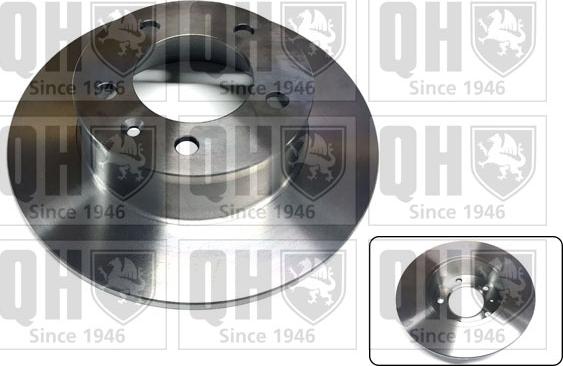 Quinton Hazell BDC5348 - Bremžu diski autodraugiem.lv