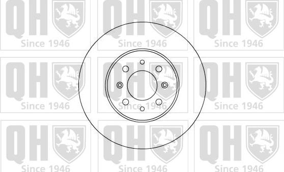 Quinton Hazell BDC5211 - Bremžu diski autodraugiem.lv