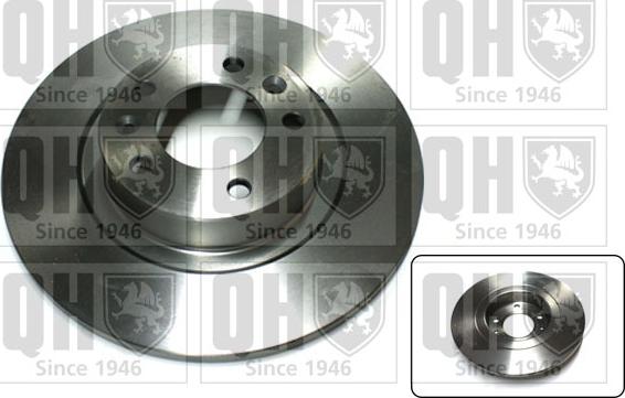Quinton Hazell BDC6058 - Bremžu diski autodraugiem.lv