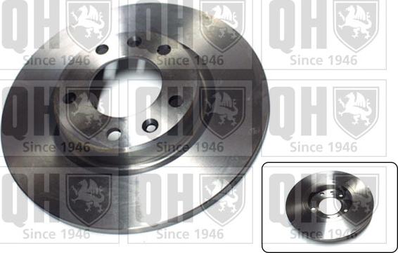 Quinton Hazell BDC6022 - Bremžu diski autodraugiem.lv
