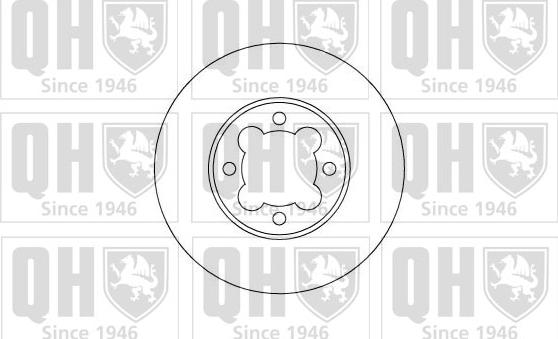 Quinton Hazell BDC3604 - Bremžu diski autodraugiem.lv