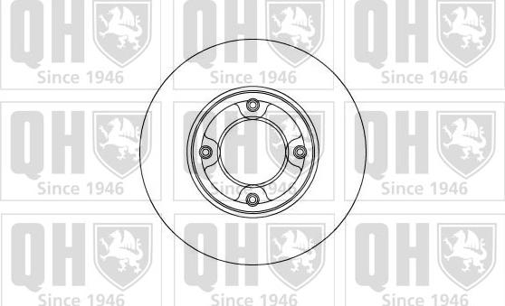 Quinton Hazell BDC3333 - Bremžu diski autodraugiem.lv