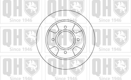 Quinton Hazell BDC3203 - Bremžu diski autodraugiem.lv