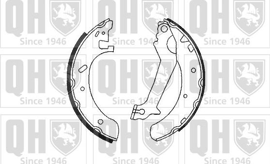 Quinton Hazell BS935 - Bremžu loku komplekts autodraugiem.lv