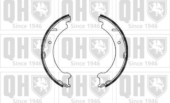 Quinton Hazell BS926 - Bremžu loku kompl., Stāvbremze autodraugiem.lv