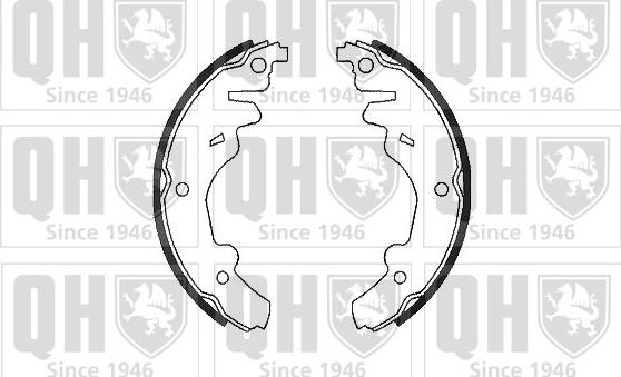 Quinton Hazell BS979 - Bremžu loku komplekts autodraugiem.lv